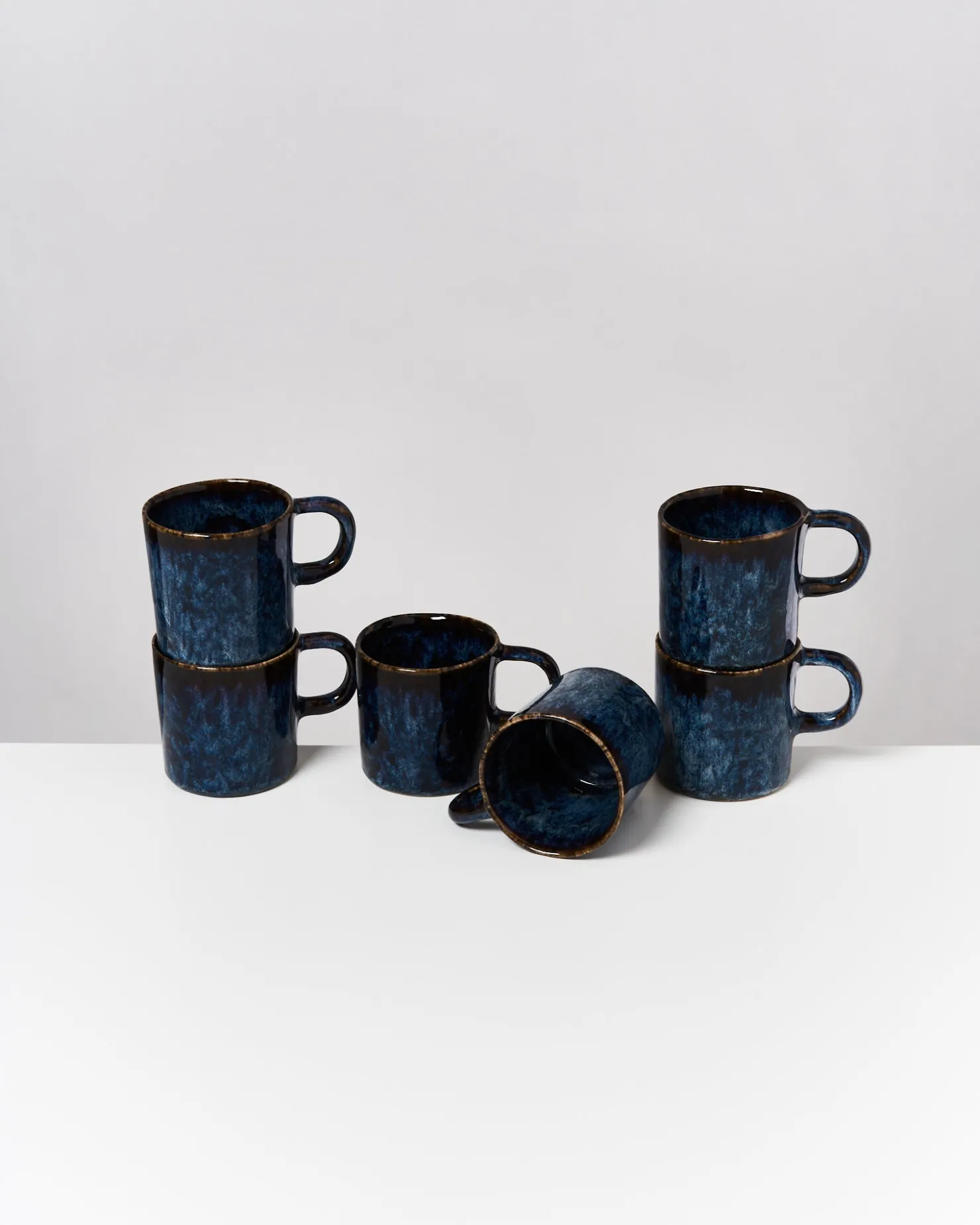cordoama__set_of__mugs_big_darkblue_2.webp Motel a Miio Tassen-Sets^Cordoama - Set Of 6 Mugs Big Darkblue dark blue