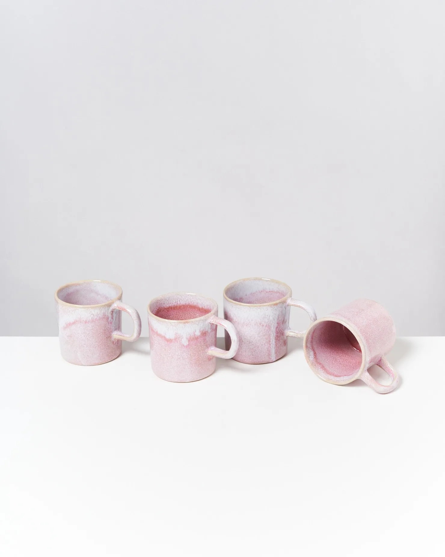 Motel a Miio Tassen-Sets^Cordoama - Set Of 4 Mugs Big rose
