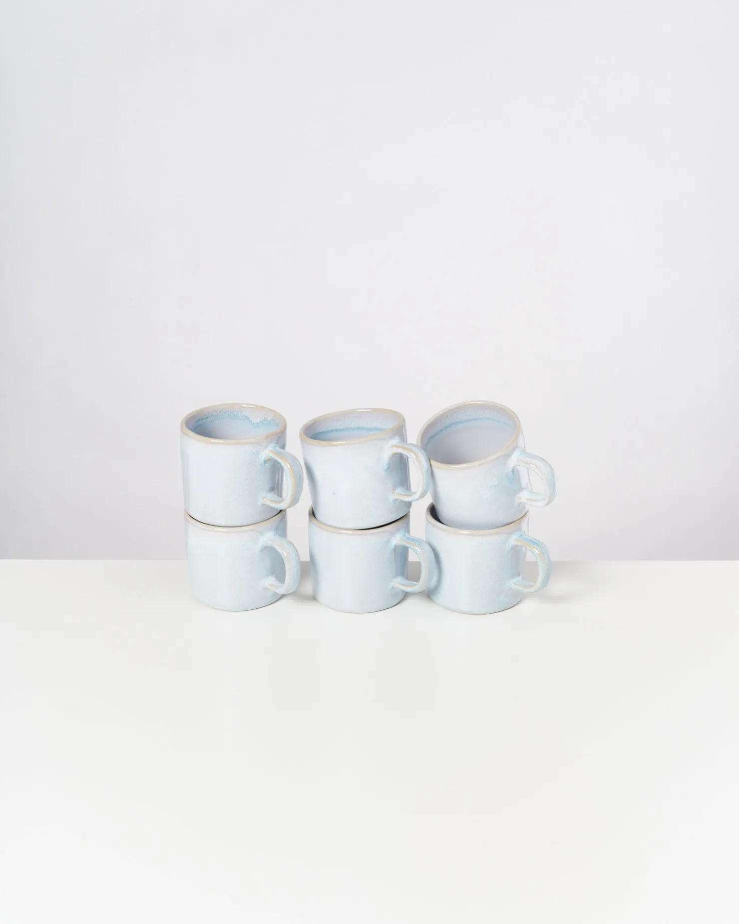 Motel a Miio Tassen-Sets^Cordoama - Set Of 6 Mugs Small azure