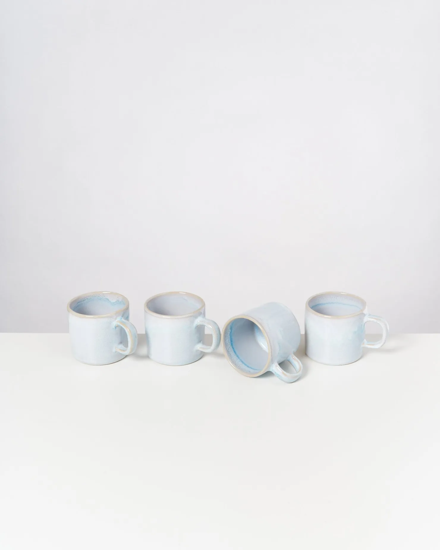 Motel a Miio Tassen-Sets^Cordoama - Set Of 4 Mugs Small azure