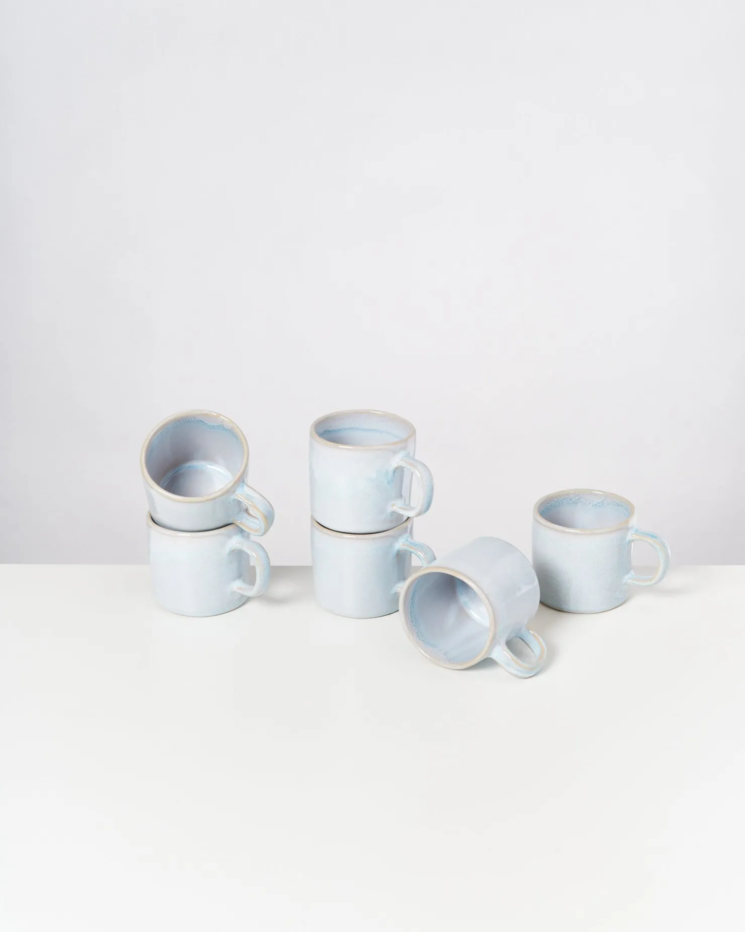 Motel a Miio Tassen-Sets^Cordoama - Set Of 6 Mugs Small azure