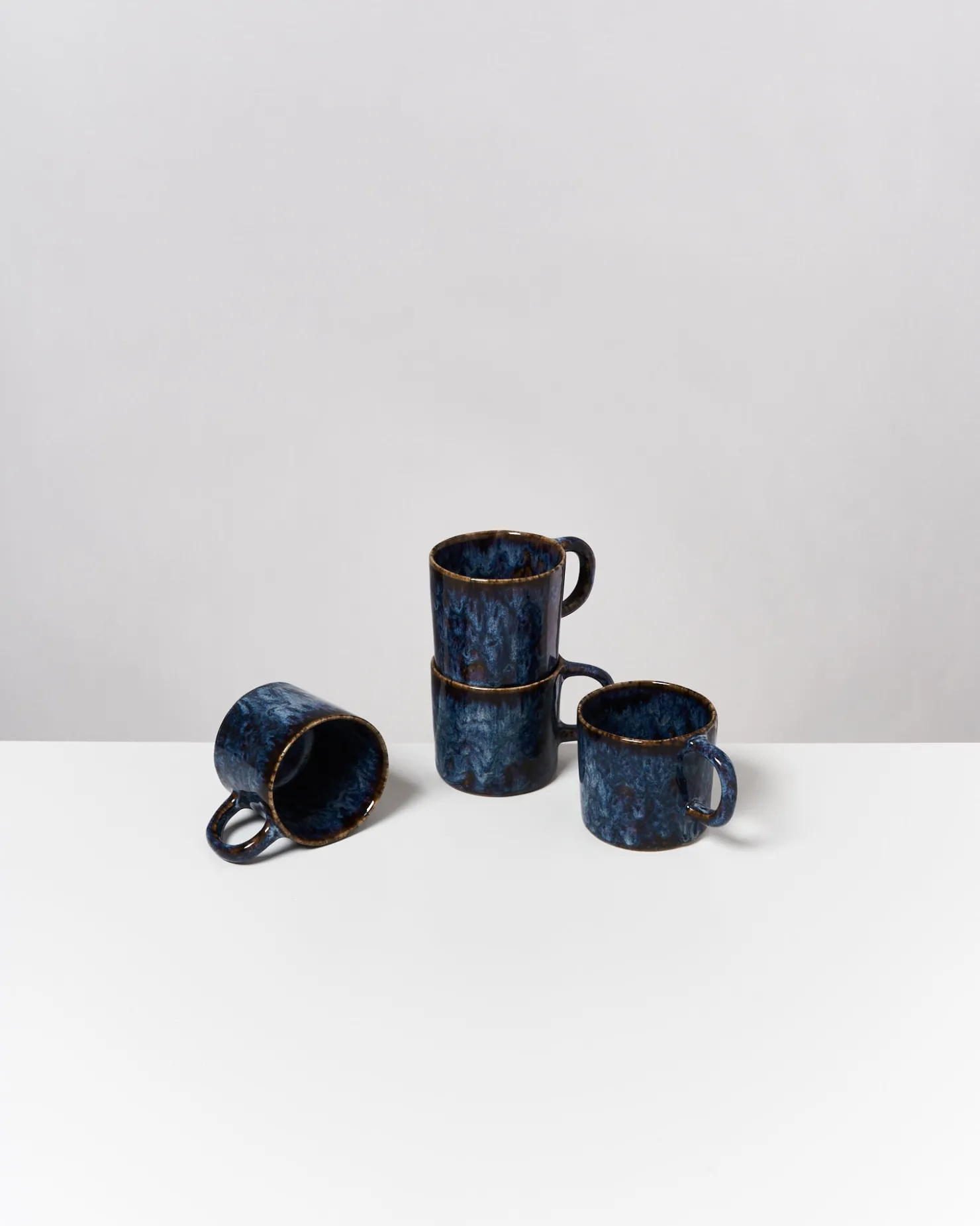 cordoama__set_of__mugs_small_darkblue_2-1.webp Motel a Miio Tassen-Sets^Cordoama - Set Of 4 Mugs Small Darkblue dark blue