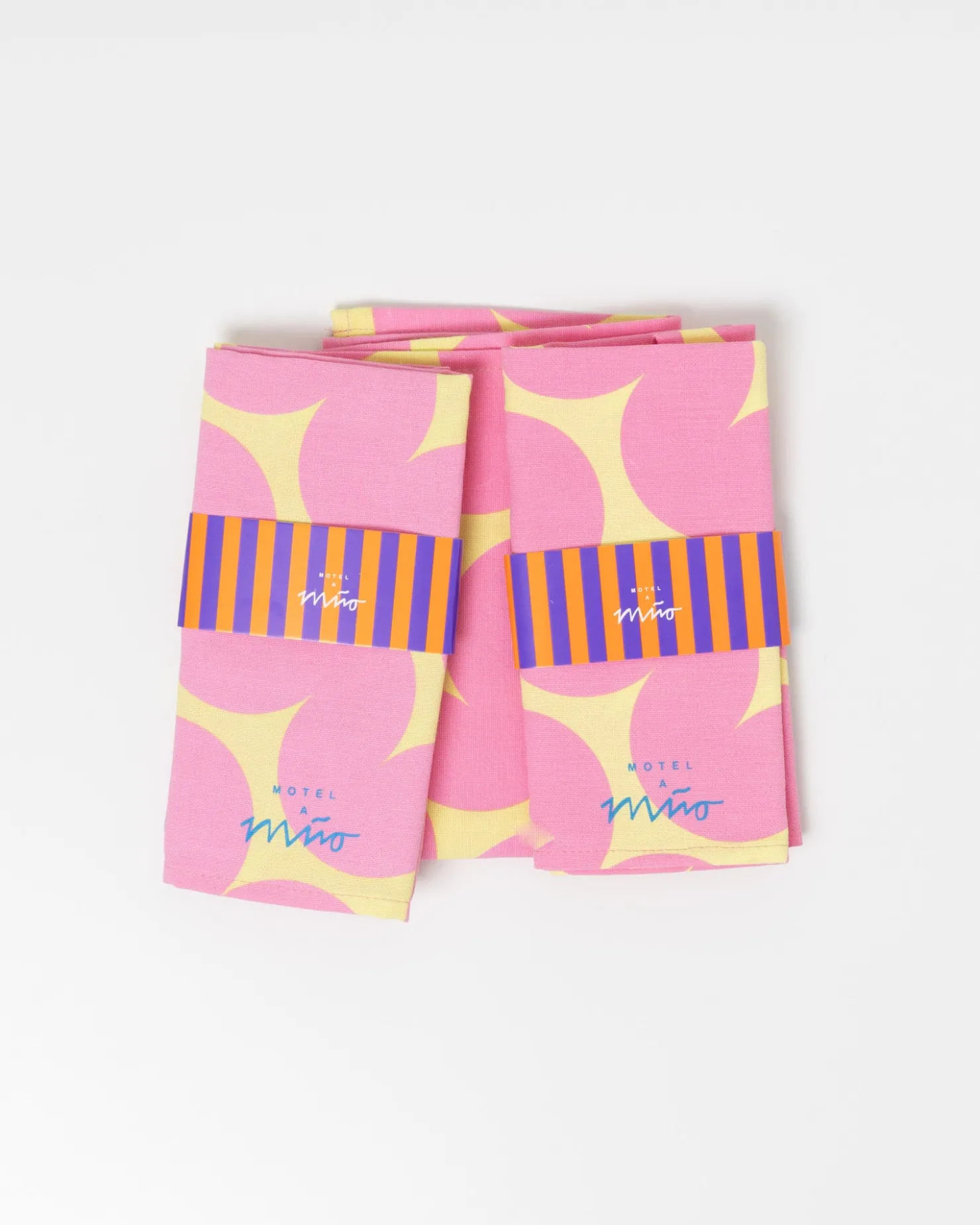 dishtowel_pink_yellow_3.webp Motel a Miio Geschirrtücher^Dishtowel Pink Yellow rosa gelb