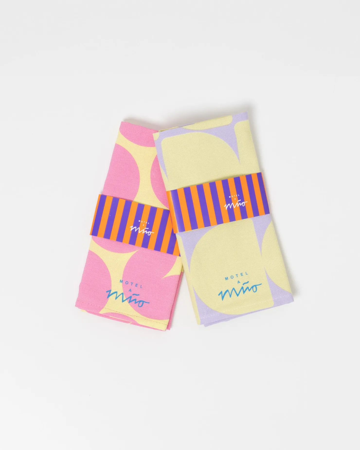 dishtowel_pink_yellow_5.webp Motel a Miio Geschirrtücher^Dishtowel Pink Yellow rosa gelb