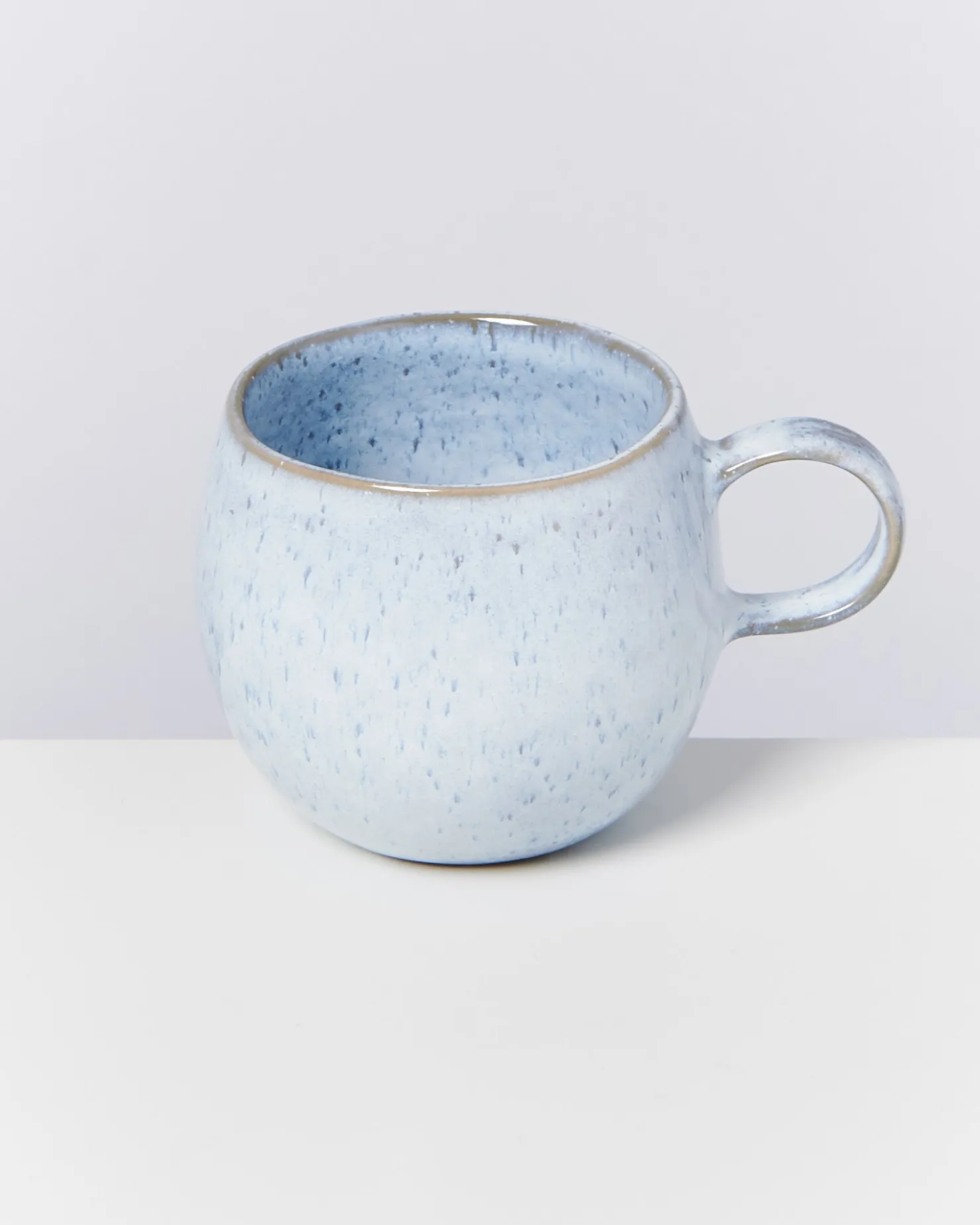 Motel a Miio Tassen-Sets^Frio - Set Of 4 Mugs Big blau weiß