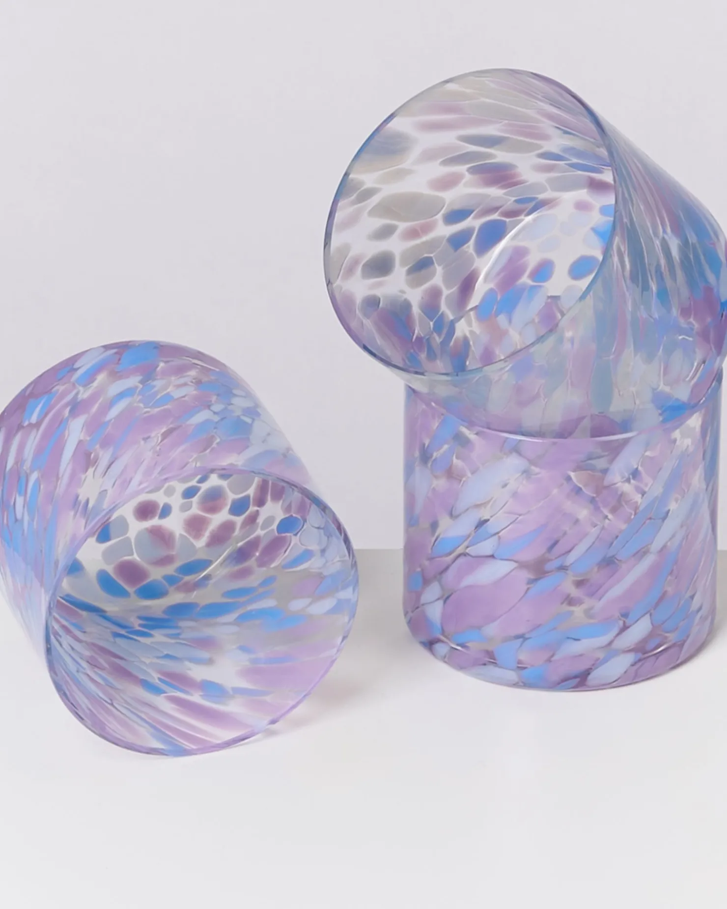 joia__glass_small_drops_blue_lilac_11.webp Motel a Miio Kleine Gläser^Joia - Glass Small Drops Blue Lilac blau lila