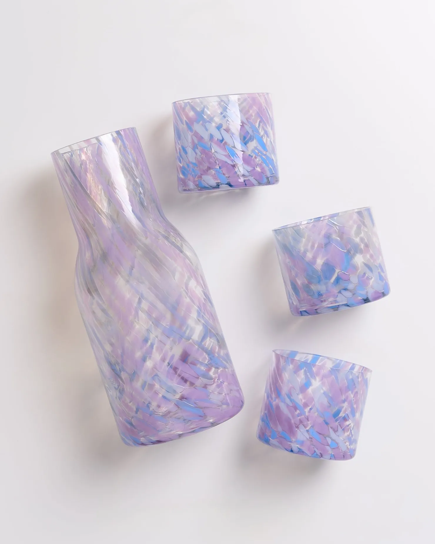 joia__glass_small_drops_blue_lilac_5.webp Motel a Miio Kleine Gläser^Joia - Glass Small Drops Blue Lilac blau lila