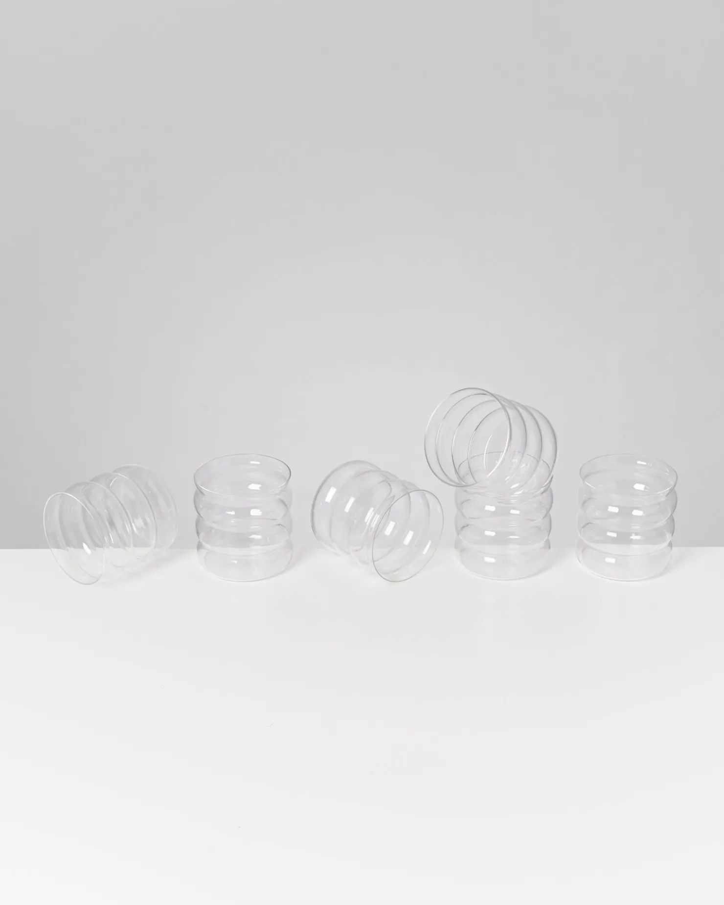 Motel a Miio Kleine Gläser | Gläser Sets %^Joia - Set Of 6 Glasses Bubble Classic transparent