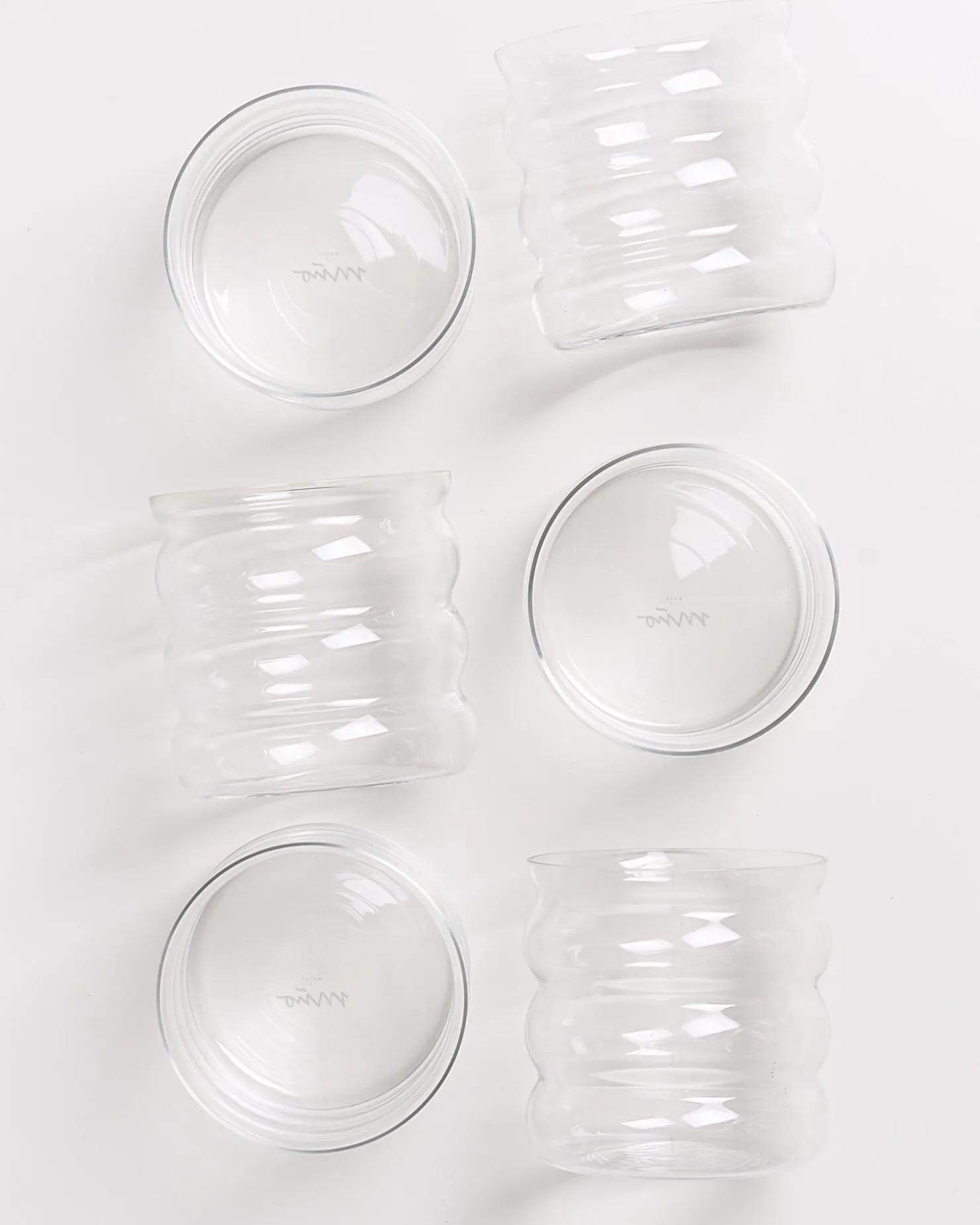 Motel a Miio Kleine Gläser | Gläser Sets %^Joia - Set Of 6 Glasses Bubble Classic transparent