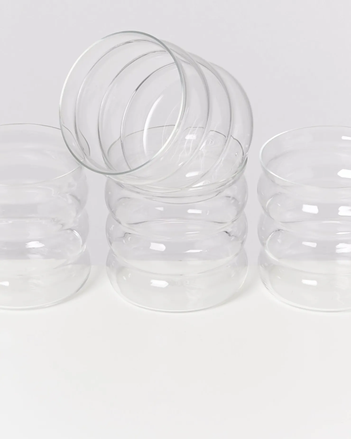 joia__set_of__glasses_bubble_classic_4.webp Motel a Miio Kleine Gläser | Gläser Sets %^Joia - Set Of 4 Glasses Bubble Classic transparent