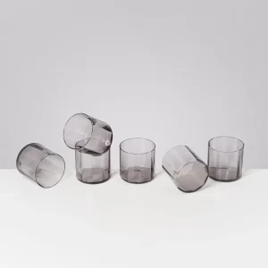 Motel a Miio Kleine Gläser | Gläser Sets %^Joia - Set Of 6 Glasses Flower e amethist
