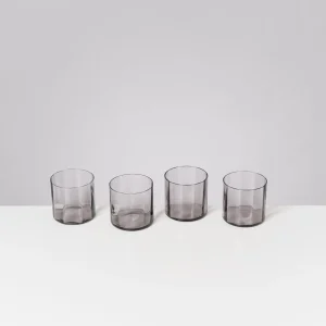 Motel a Miio Kleine Gläser | Gläser Sets %^Joia - Set Of 4 Glasses Flower e amethist