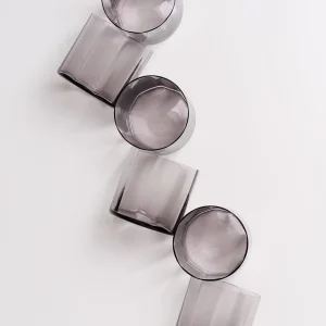 Motel a Miio Kleine Gläser | Gläser Sets %^Joia - Set Of 6 Glasses Flower e amethist
