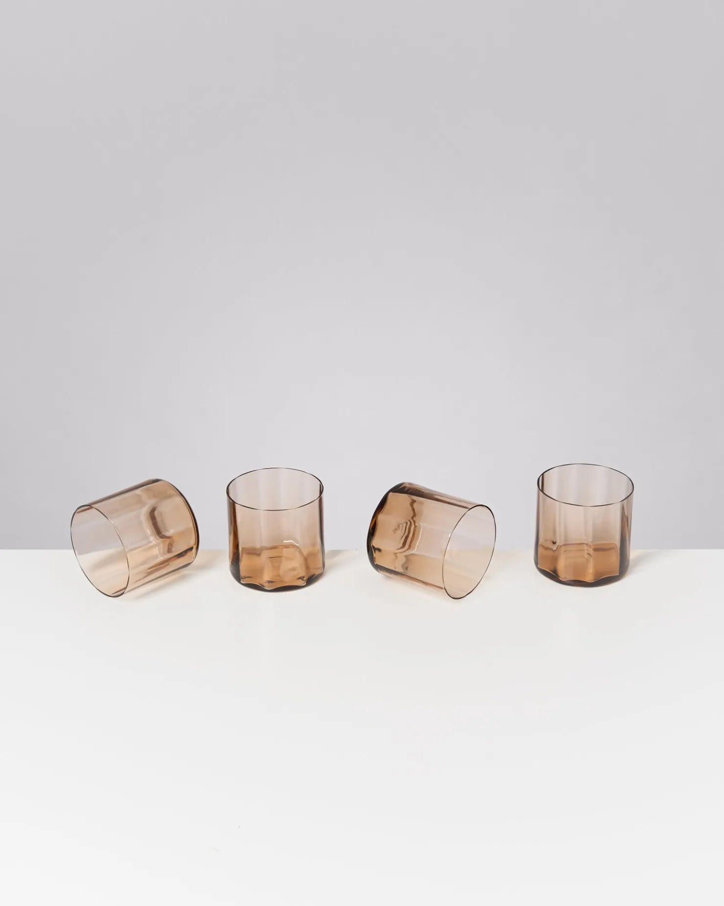 Motel a Miio Kleine Gläser | Gläser Sets %^Joia - Set Of 4 Glasses Flower bronze