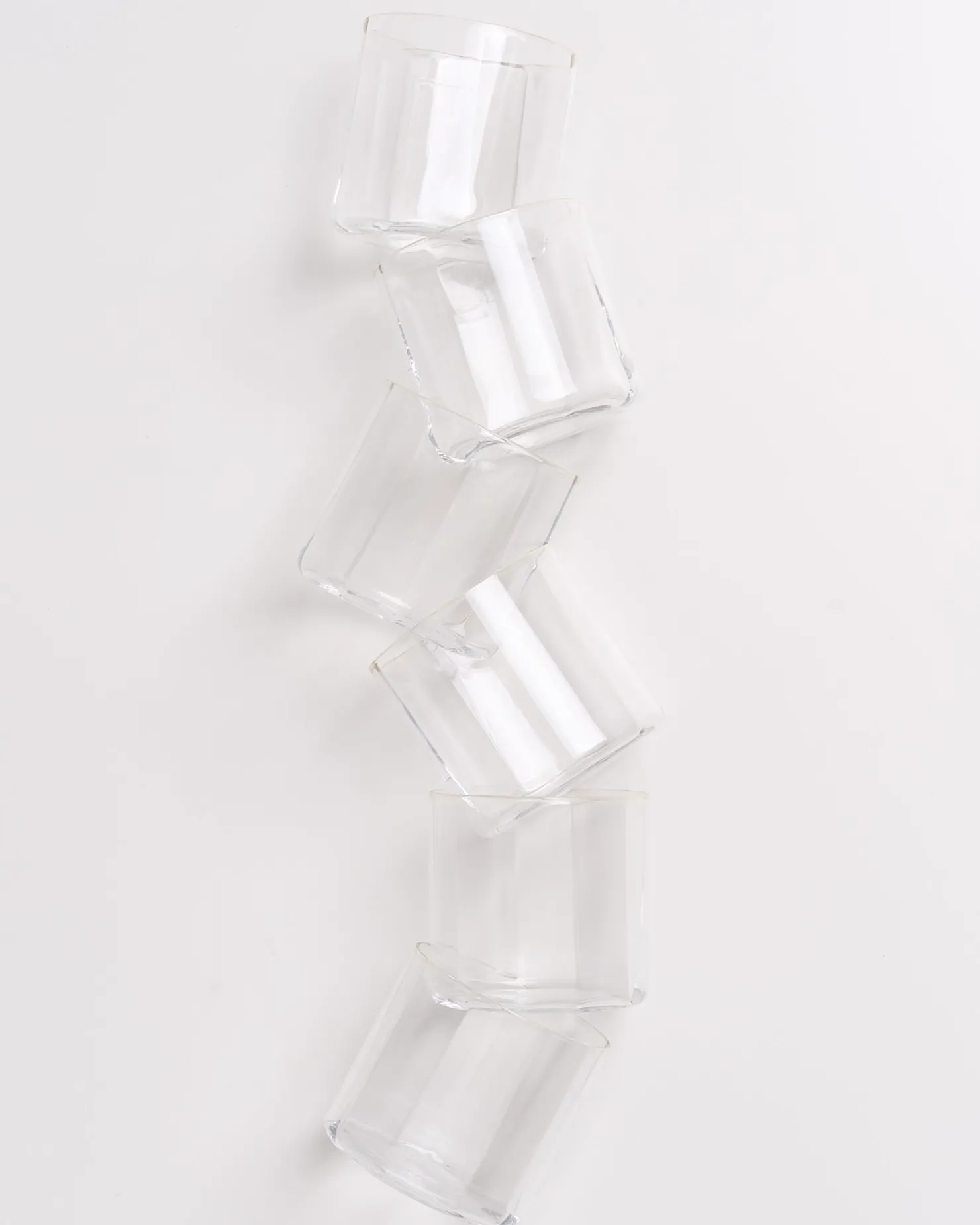 Motel a Miio Kleine Gläser | Gläser Sets %^Joia - Set Of 6 Glasses Flower Classic transparent