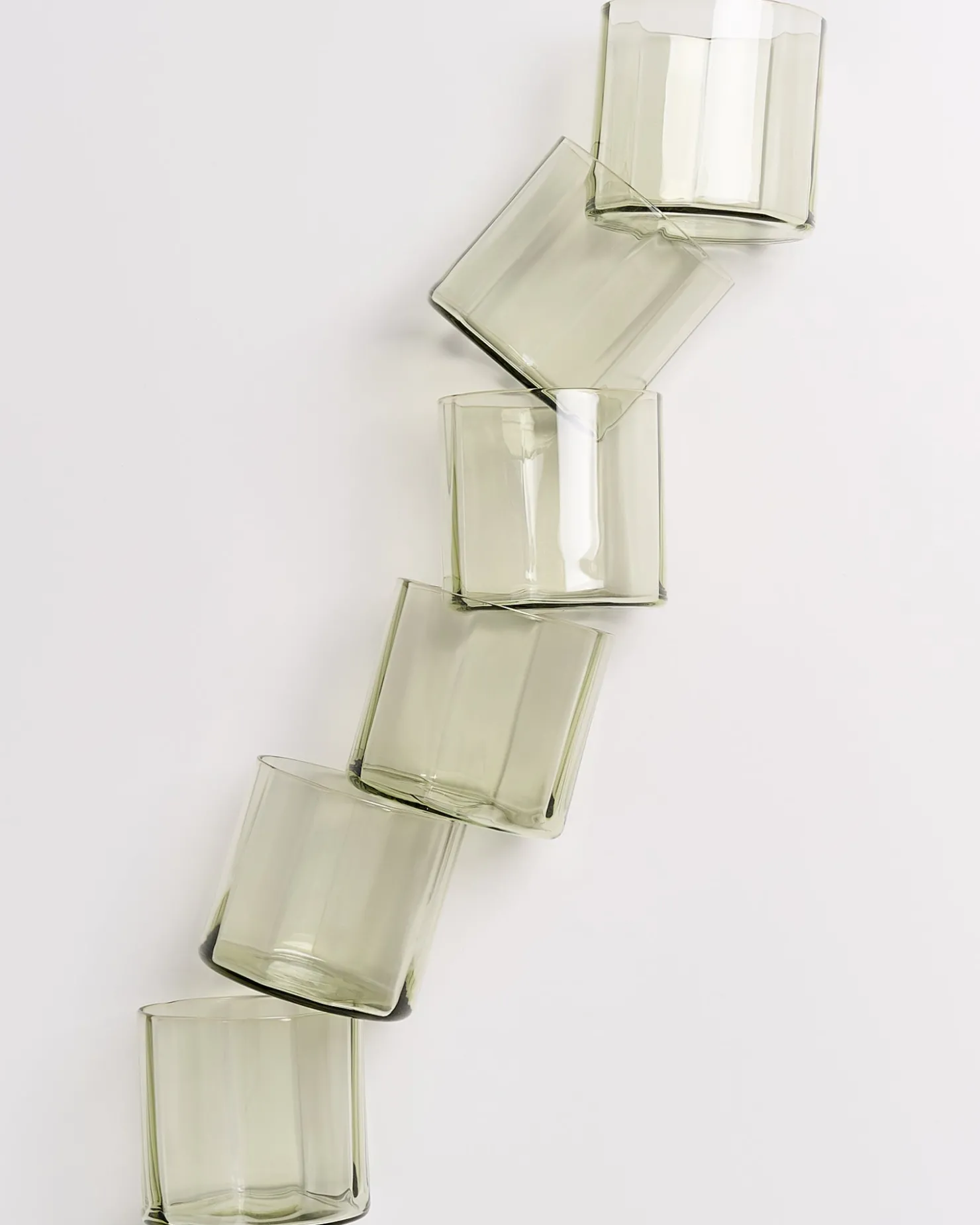 joia__set_of__glasses_flower_emerald_2.webp Motel a Miio Kleine Gläser | Gläser Sets %^Joia - Set Of 6 Glasses Flower Emerald smaragd