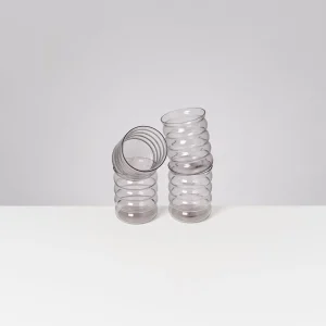 Motel a Miio Große Gläser | Gläser Sets %^Joia - Set Of 4 Glasses Large Bubble e amethist