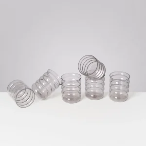 Motel a Miio Große Gläser | Gläser Sets %^Joia - Set Of 6 Glasses Large Bubble e amethist