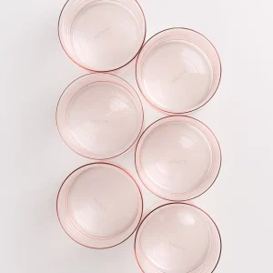 Motel a Miio Große Gläser | Gläser Sets %^Joia - Set Of 6 Glasses Large Bubble pink opal