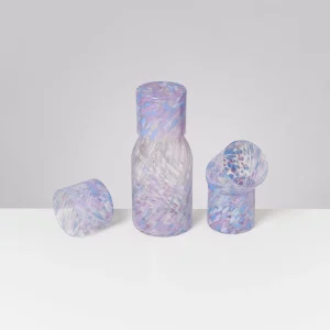 Motel a Miio Glaskaraffen^Joia Drops - Set Of 5 Pieces Small Blue Lilac blau lila