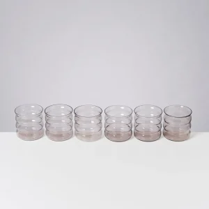 Motel a Miio Kleine Gläser | Gläser Sets %^Joia 6er Set Glas Bubble amethist