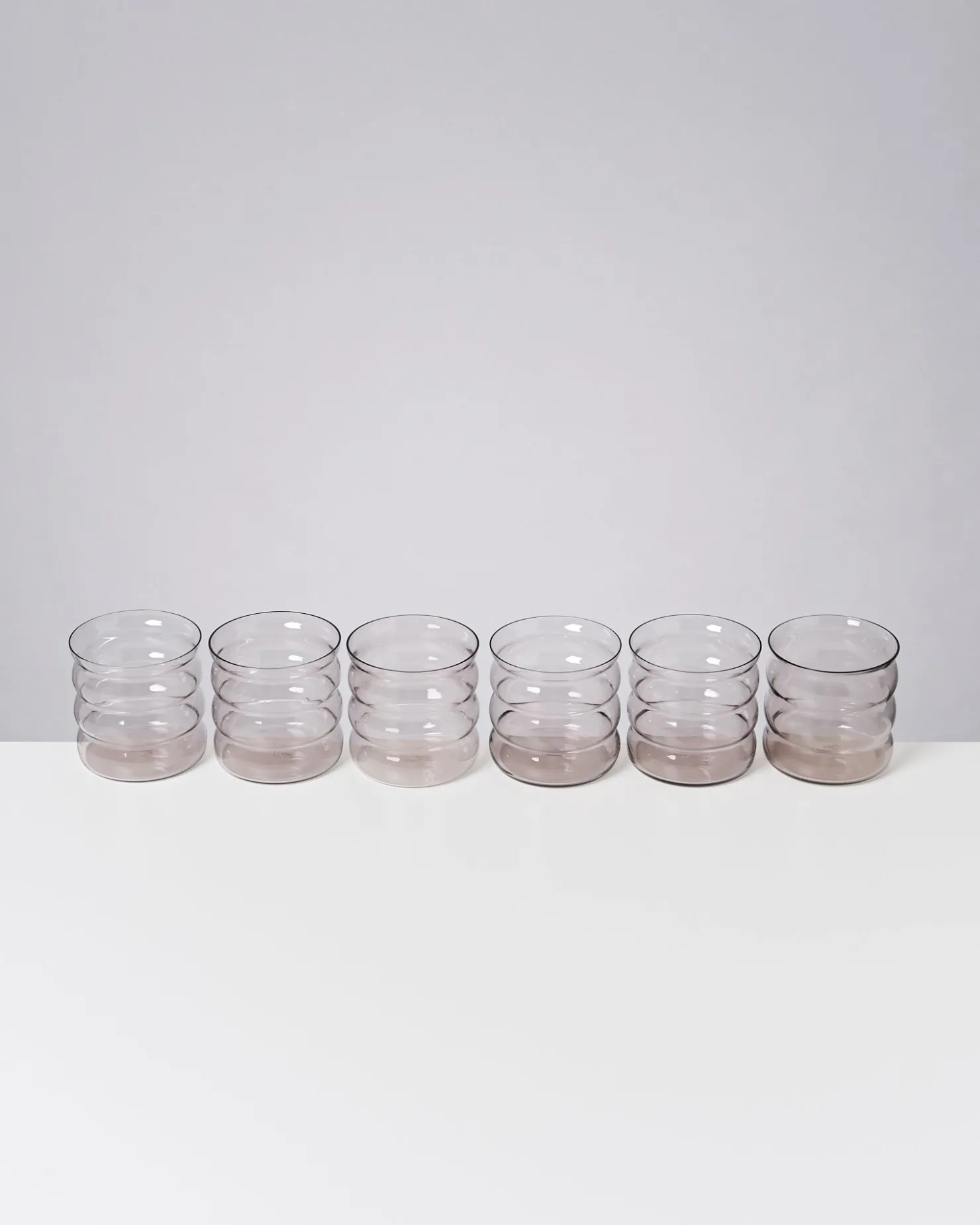 Motel a Miio Kleine Gläser | Gläser Sets %^Joia 6er Set Glas Bubble amethist