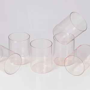 Motel a Miio Große Gläser | Gläser Sets %^Joia 6er Set Glas Groß pink opal