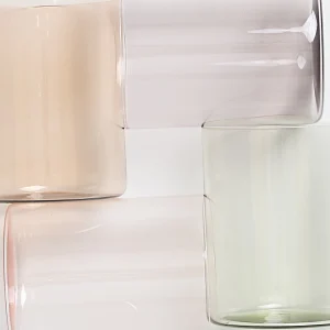 Motel a Miio Große Gläser | Gläser Sets %^Joia 4er Set Glas Groß pink opal