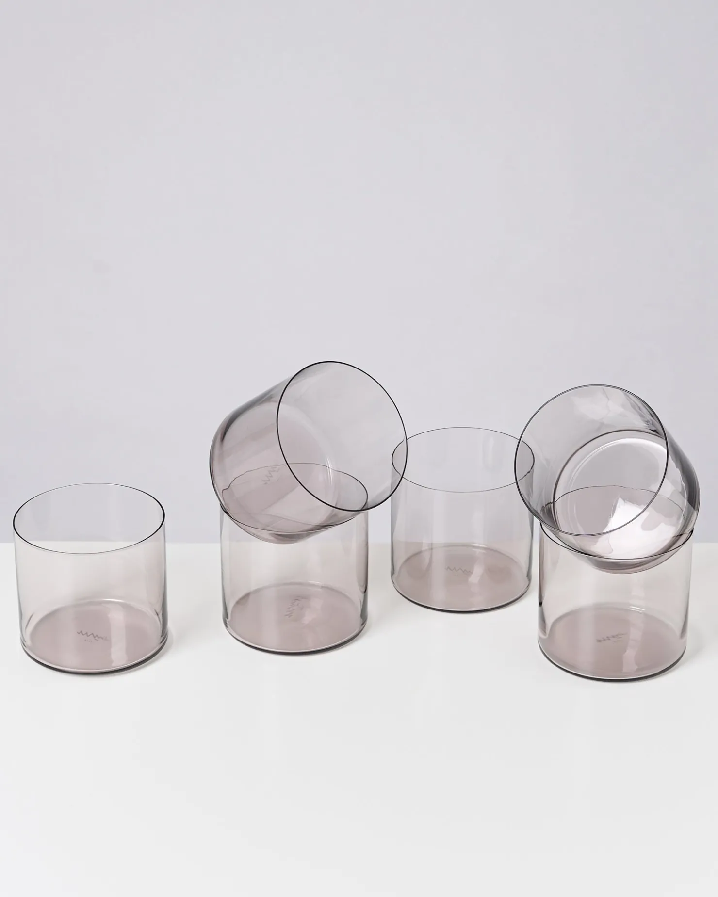 joia_er_set_glas_klein_amethist_6.webp Motel a Miio Kleine Gläser | Gläser Sets %^Joia 6er Set Glas Klein amethist