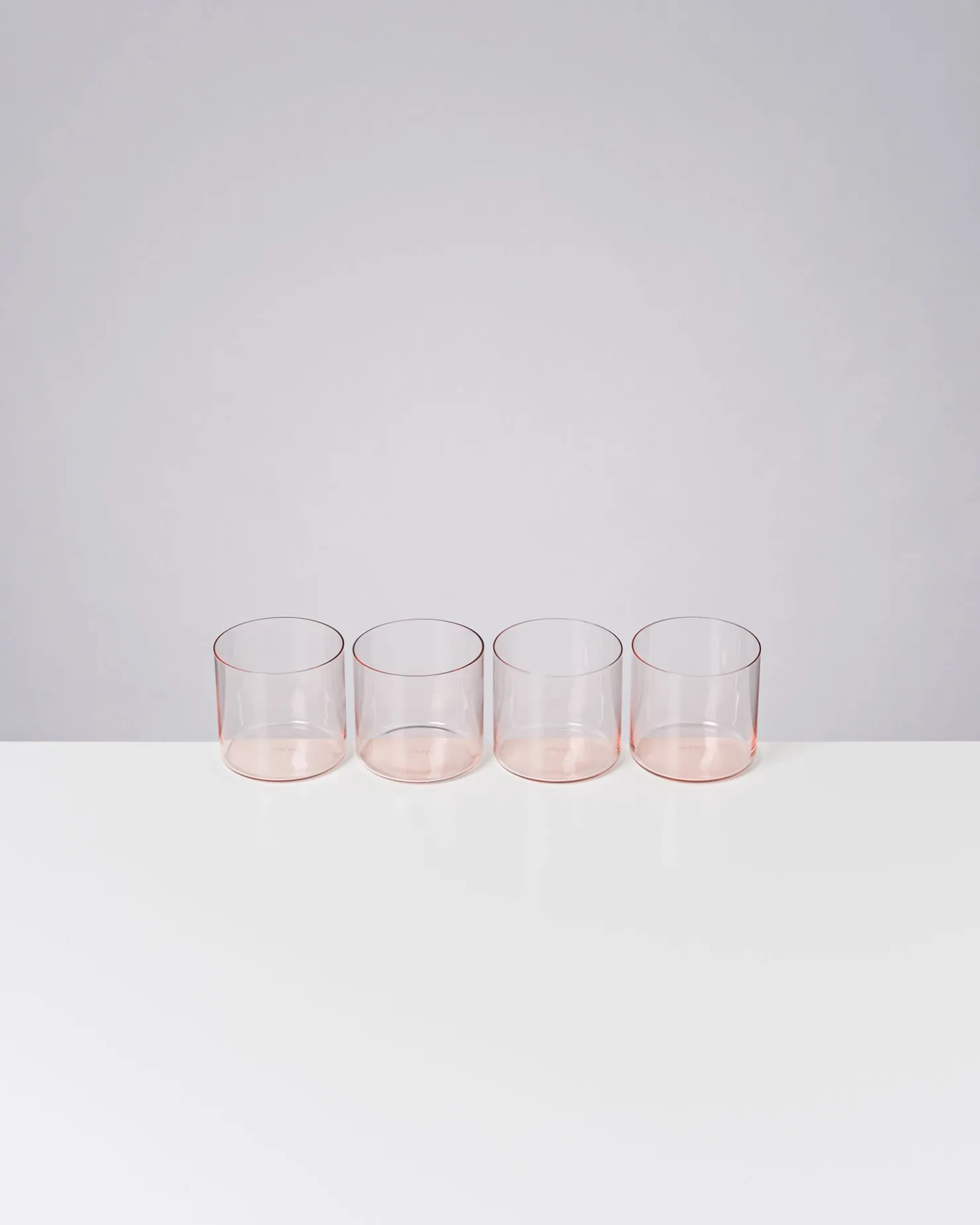 Motel a Miio Kleine Gläser | Gläser Sets %^Joia 4er Set Glas Klein pink opal