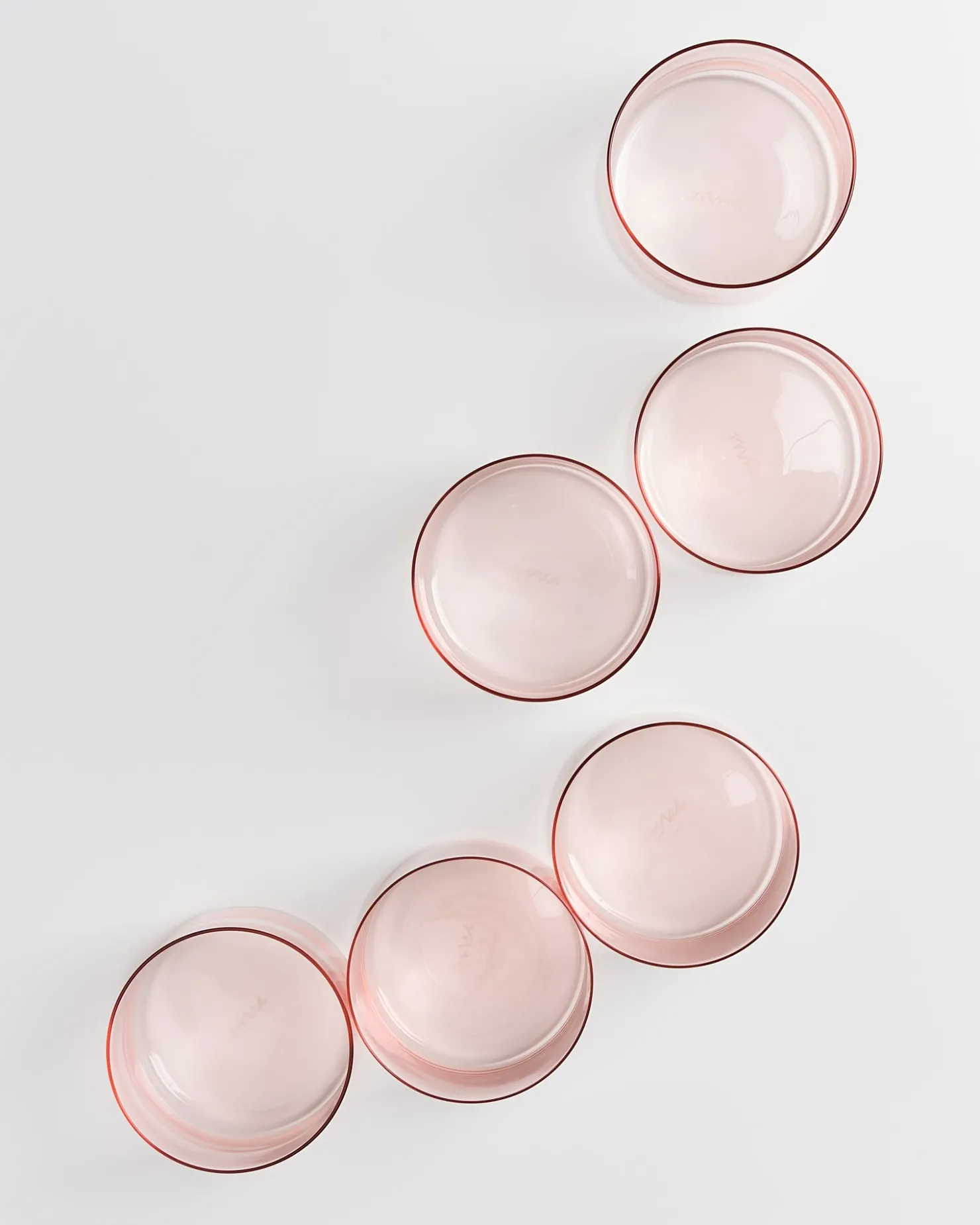 joia_er_set_glas_klein_pink_opal_10.webp Motel a Miio Kleine Gläser | Gläser Sets %^Joia 6er Set Glas Klein pink opal