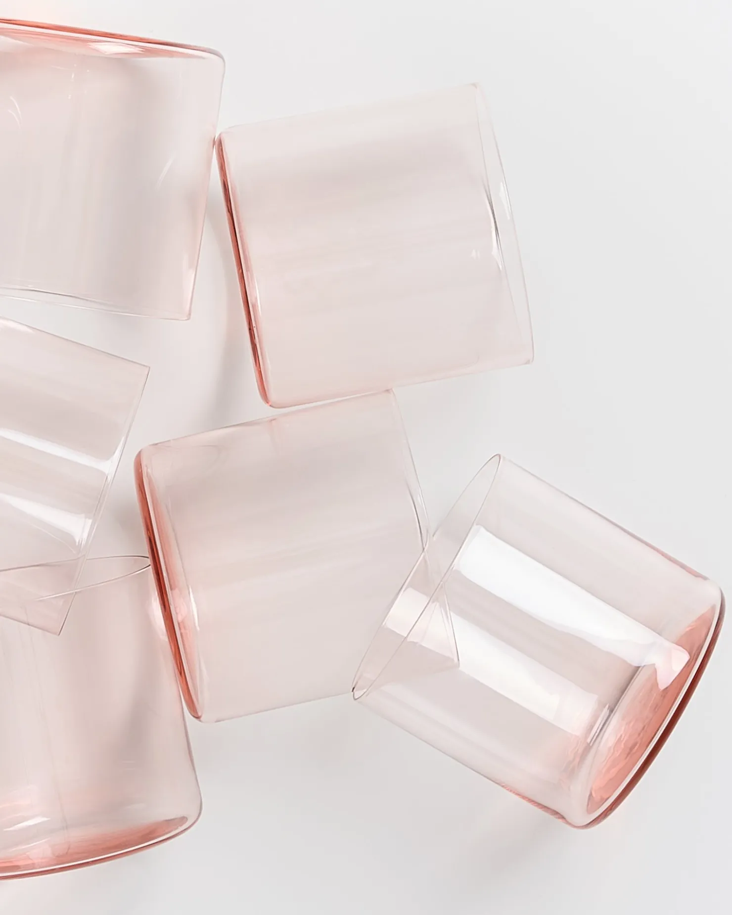 joia_er_set_glas_klein_pink_opal_5.webp Motel a Miio Kleine Gläser | Gläser Sets %^Joia 6er Set Glas Klein pink opal