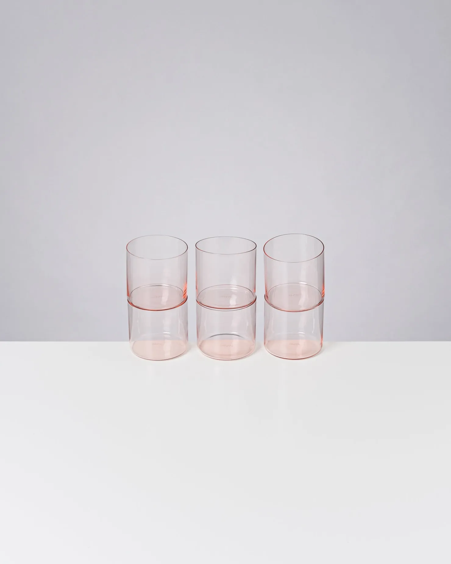 joia_er_set_glas_klein_pink_opal_9.webp Motel a Miio Kleine Gläser | Gläser Sets %^Joia 6er Set Glas Klein pink opal