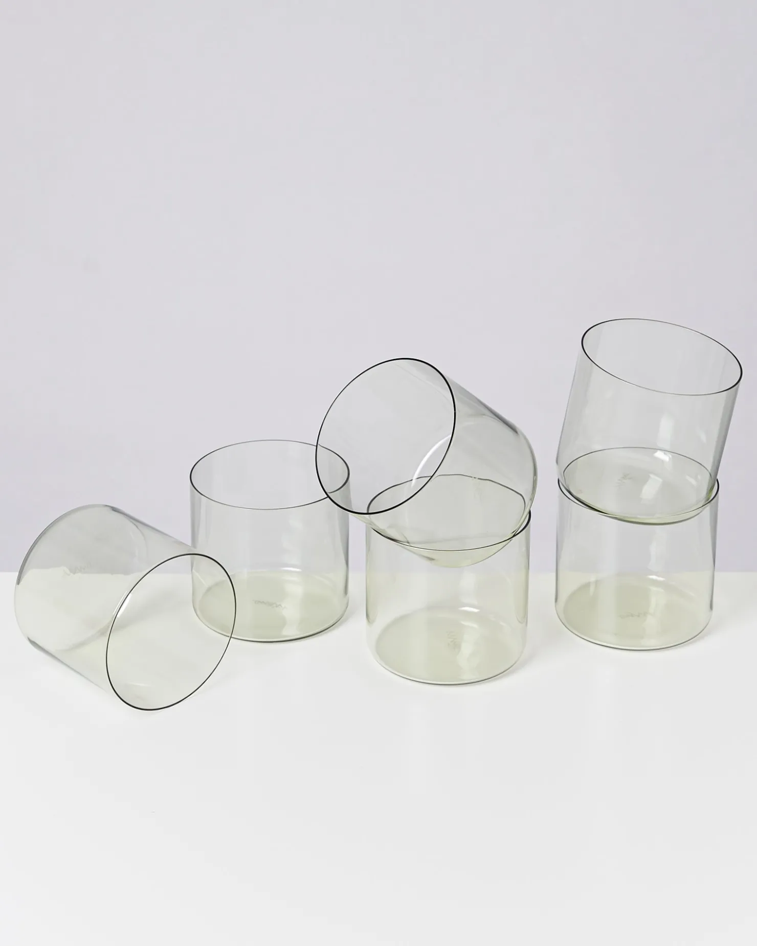 joia_er_set_glas_klein_smaragd_6.webp Motel a Miio Kleine Gläser | Gläser Sets %^Joia 6er Set Glas Klein smaragd