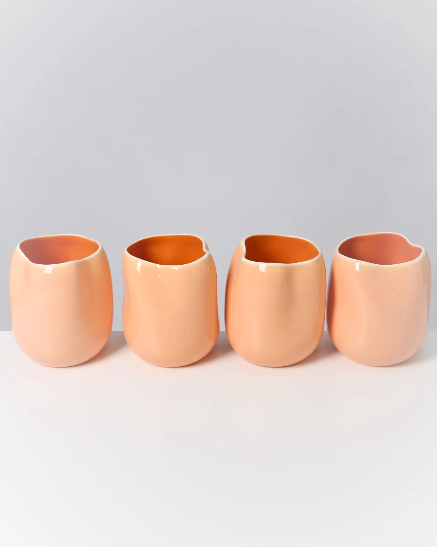 Motel a Miio Mittlere Vasen^João Vaas M Perzik Oranje peach orange