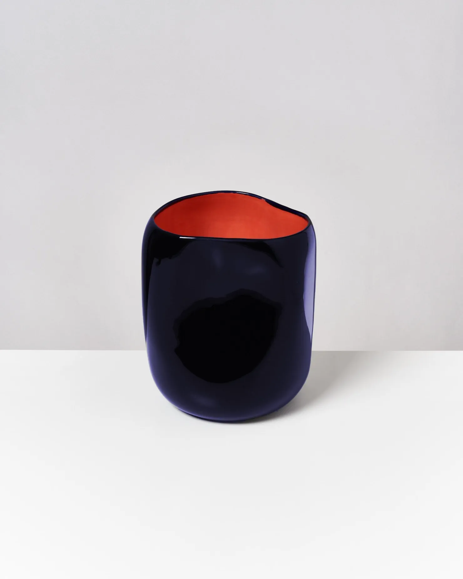 Motel a Miio Große Vasen^João Vase L Blue Coral blau coral