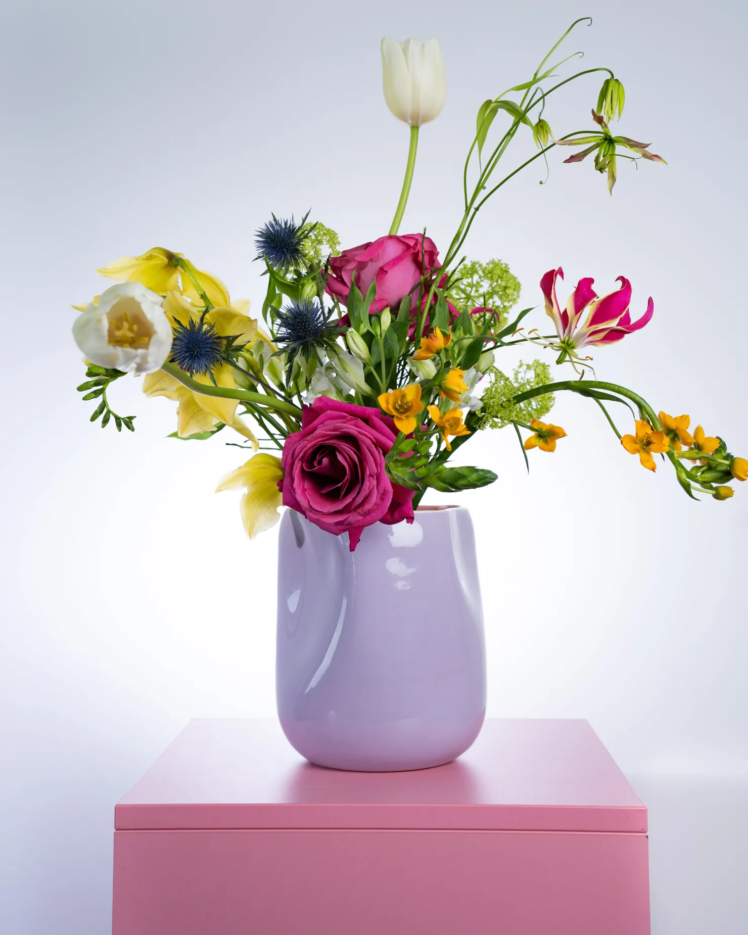 joo_vase_l_lilac_rose_5.webp Motel a Miio Große Vasen^João Vase L Lilac Rose lila rosa