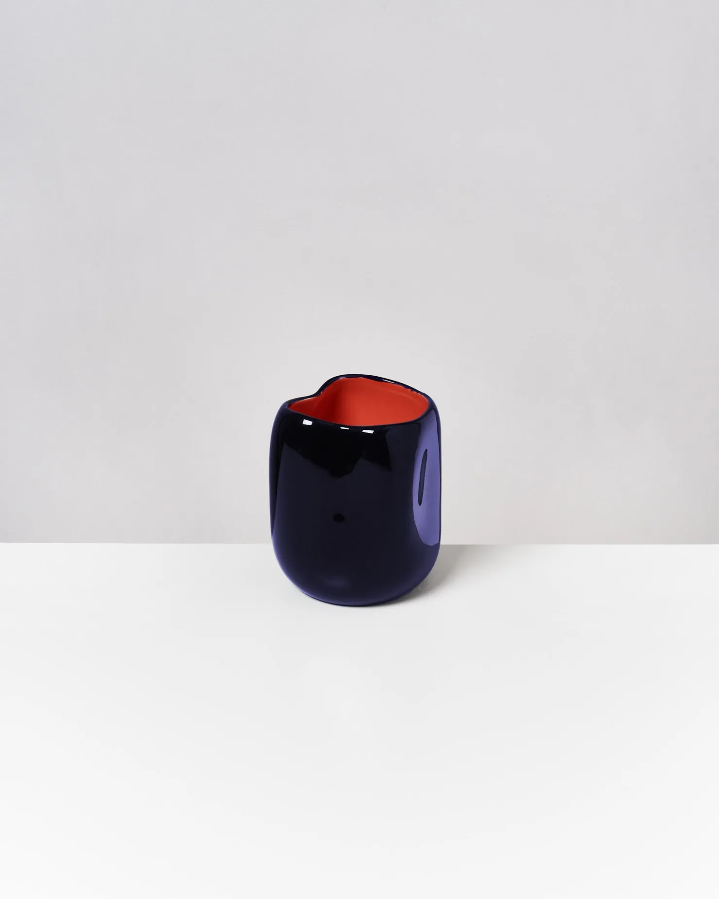 Motel a Miio Mittlere Vasen^João Vase M Blue Coral blau coral