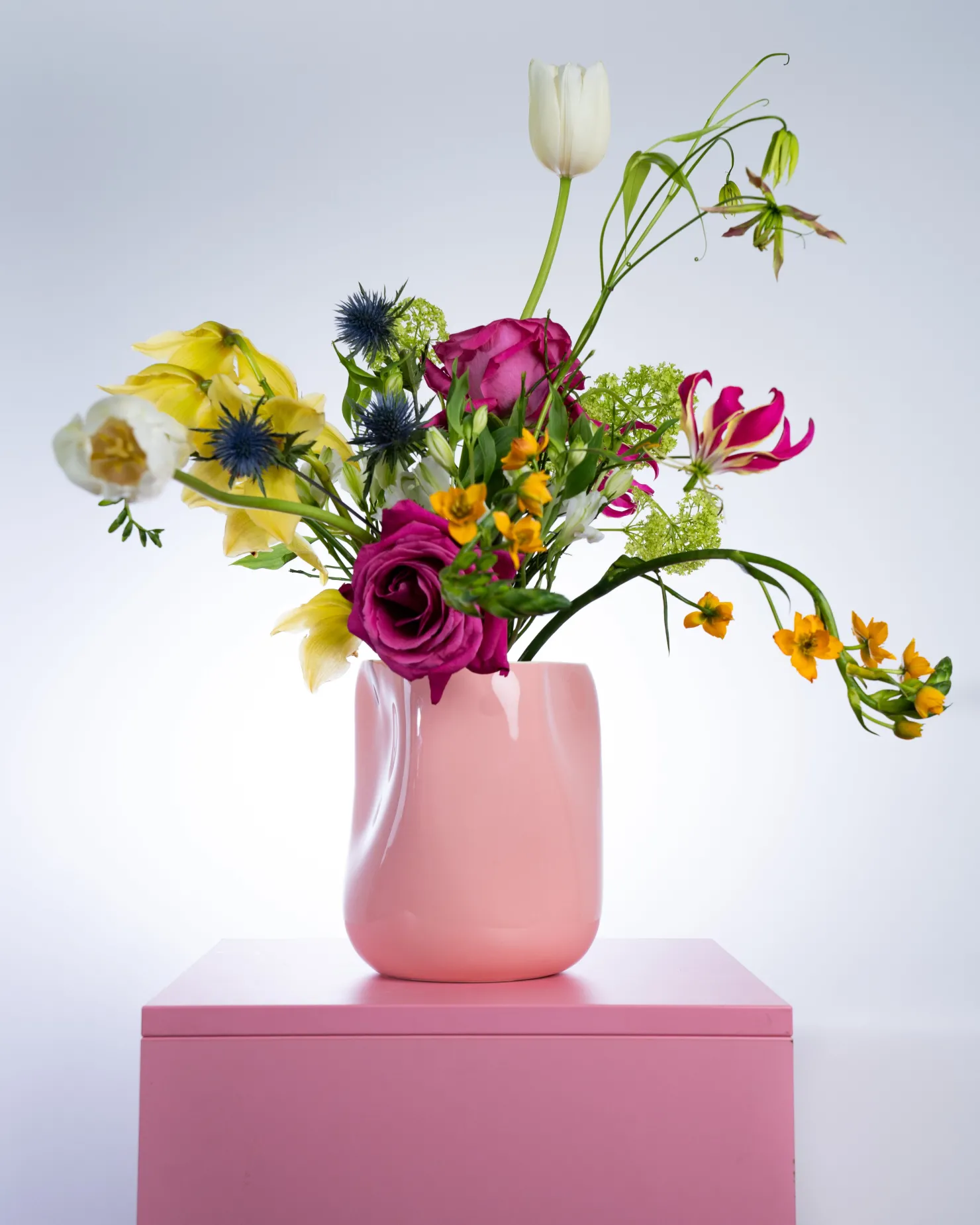 joo_vase_m_rose_orange_5.webp Motel a Miio Mittlere Vasen^João Vase M Rose Orange rosa orange