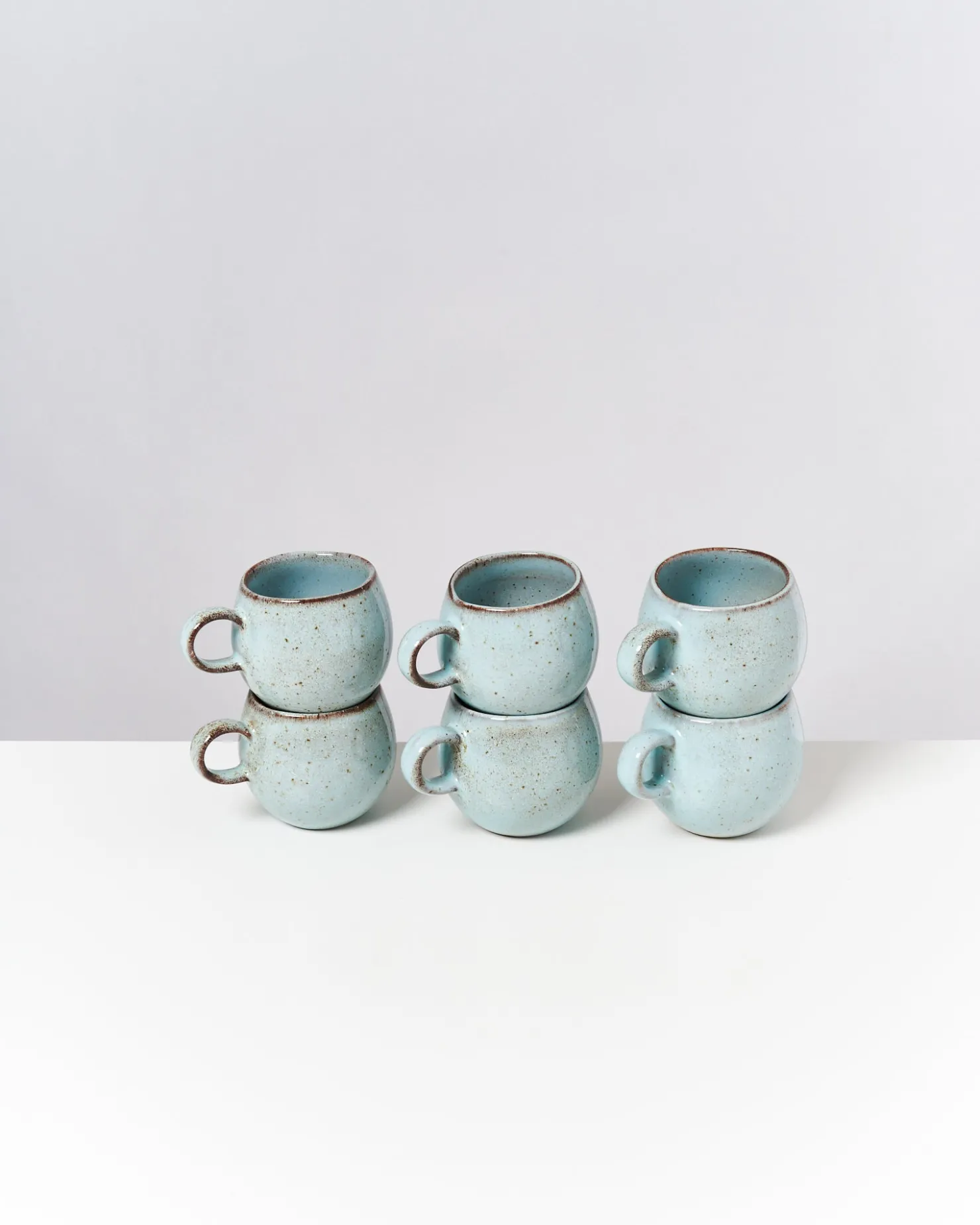 Motel a Miio Tassen-Sets^Mae - Set Of 6 Mugs Small mint