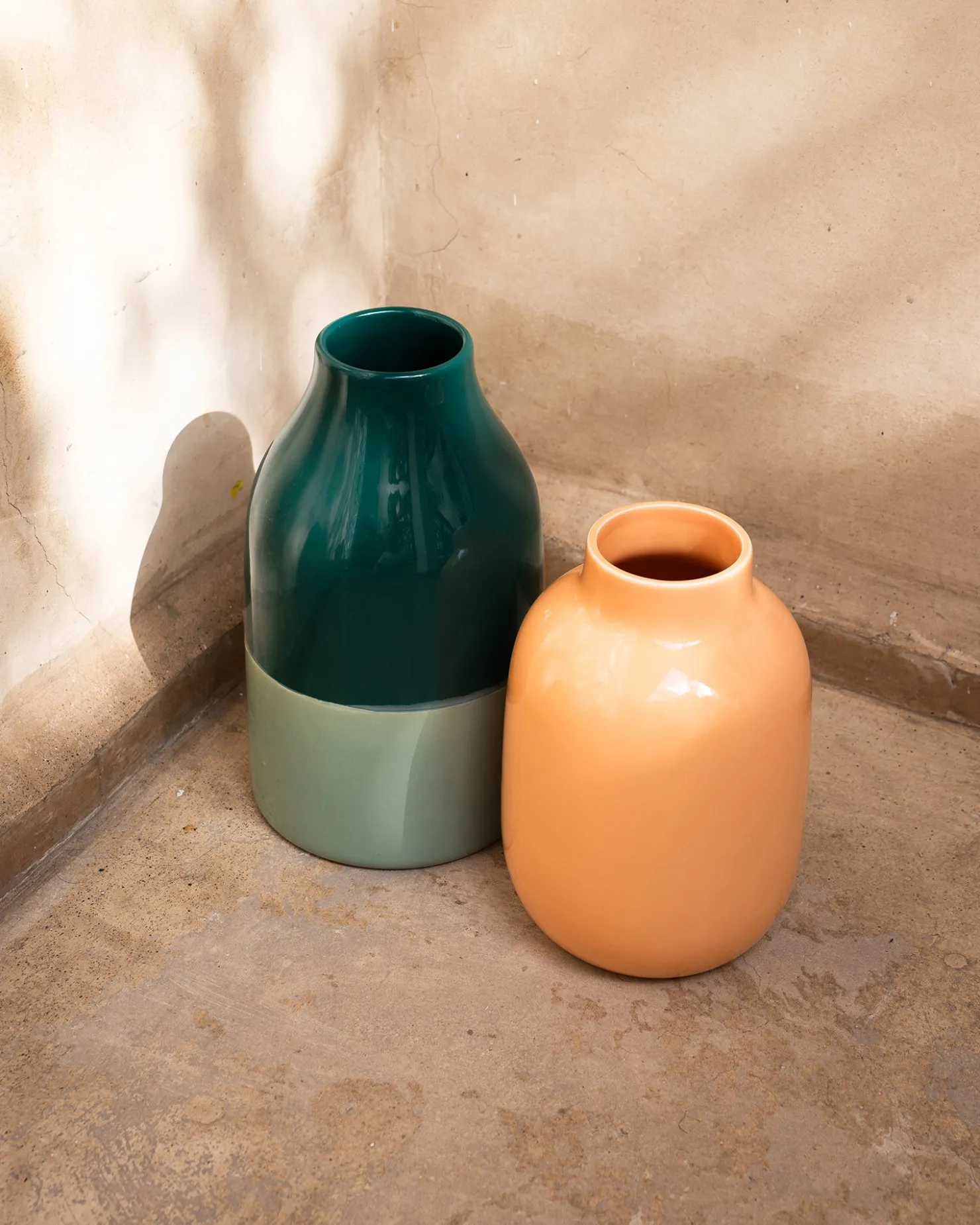 Motel a Miio Mittlere Vasen^Marisa Vase - Darkgreen Sage dark green sage
