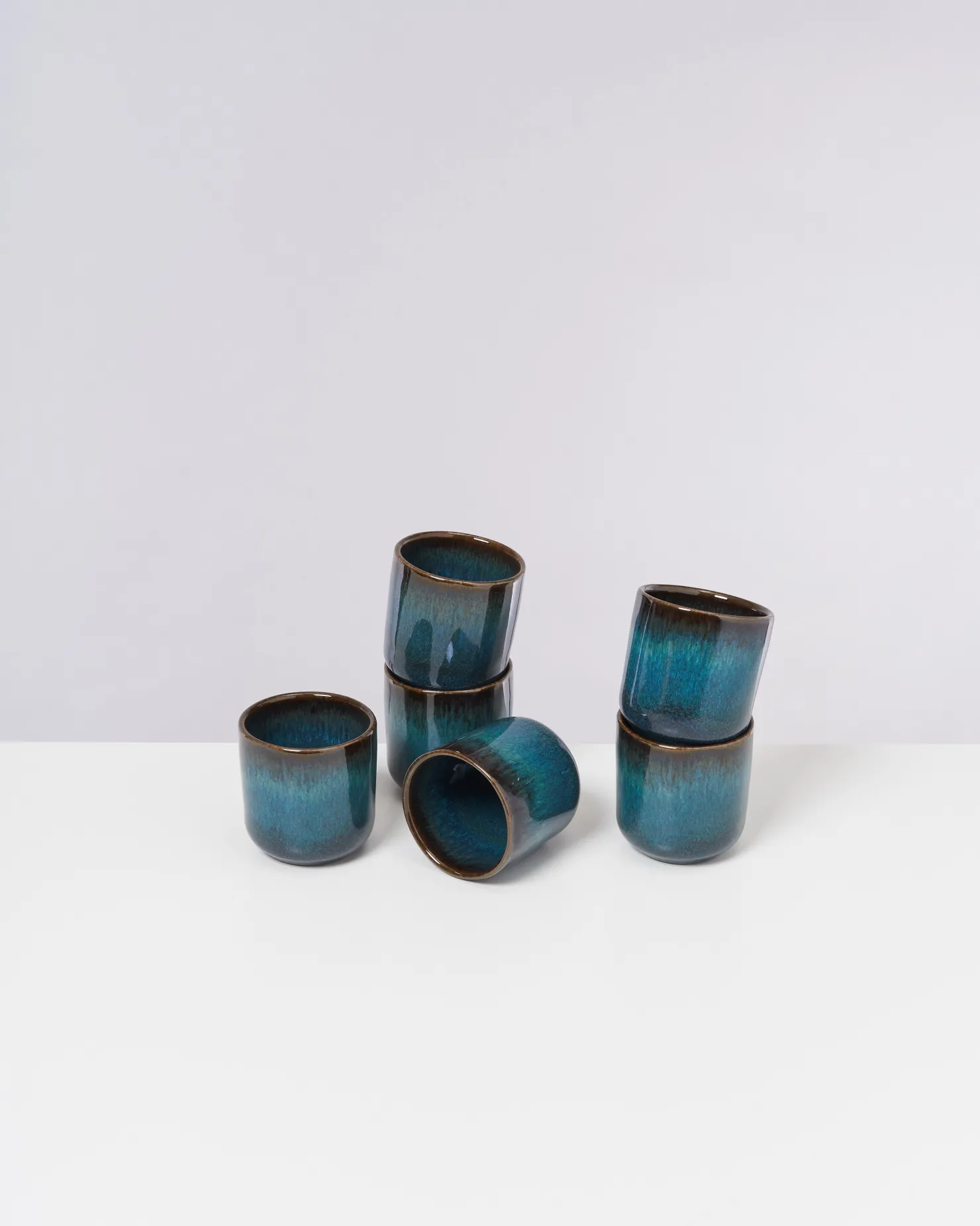 Motel a Miio Becher-Sets^Melides - Set Of 6 Cups Small Oceanblue ocean blue