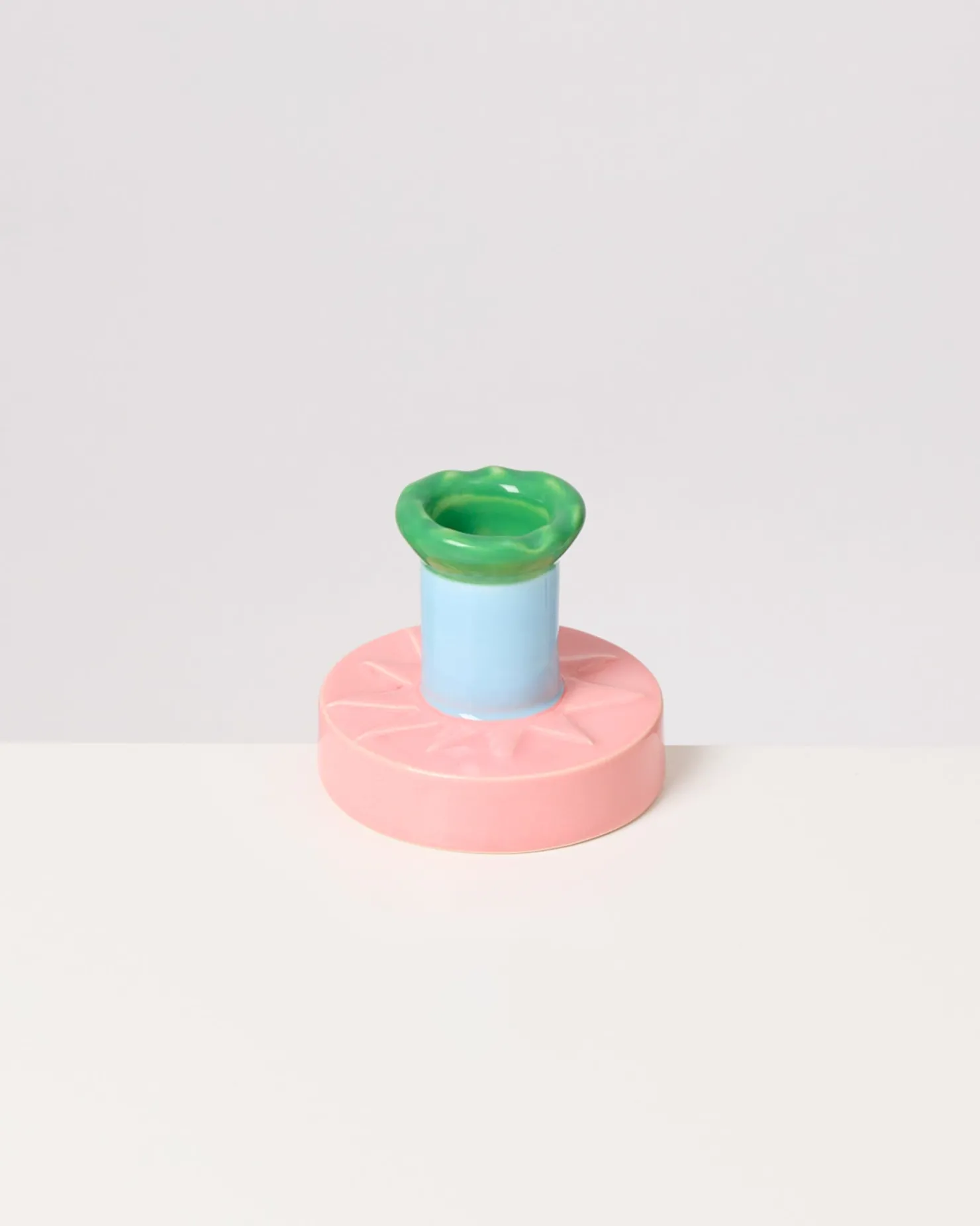 Motel a Miio Kerzen Und Kerzenständer^ X Isis-Maria Brisa Candleholder Pink Blue rosa blau