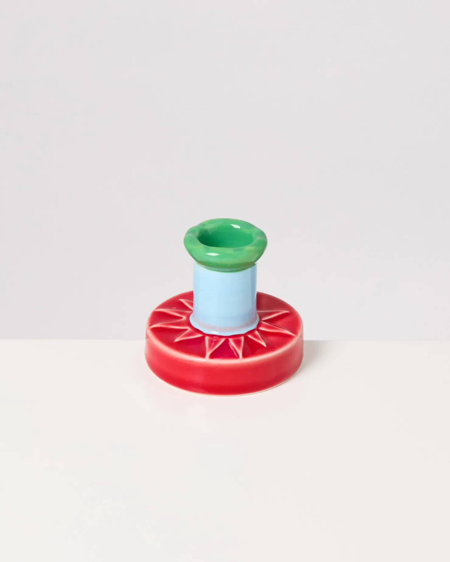 Motel a Miio Kerzen Und Kerzenständer^ X Isis-Maria Brisa Candleholder Red Blue rot blau