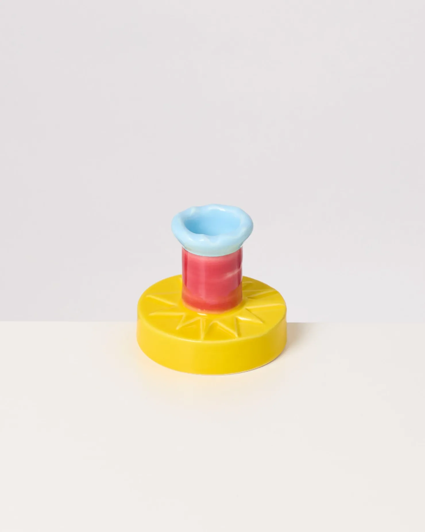 Motel a Miio Kerzen Und Kerzenständer^ X Isis-Maria Brisa Candleholder Yellow Red gelb rot