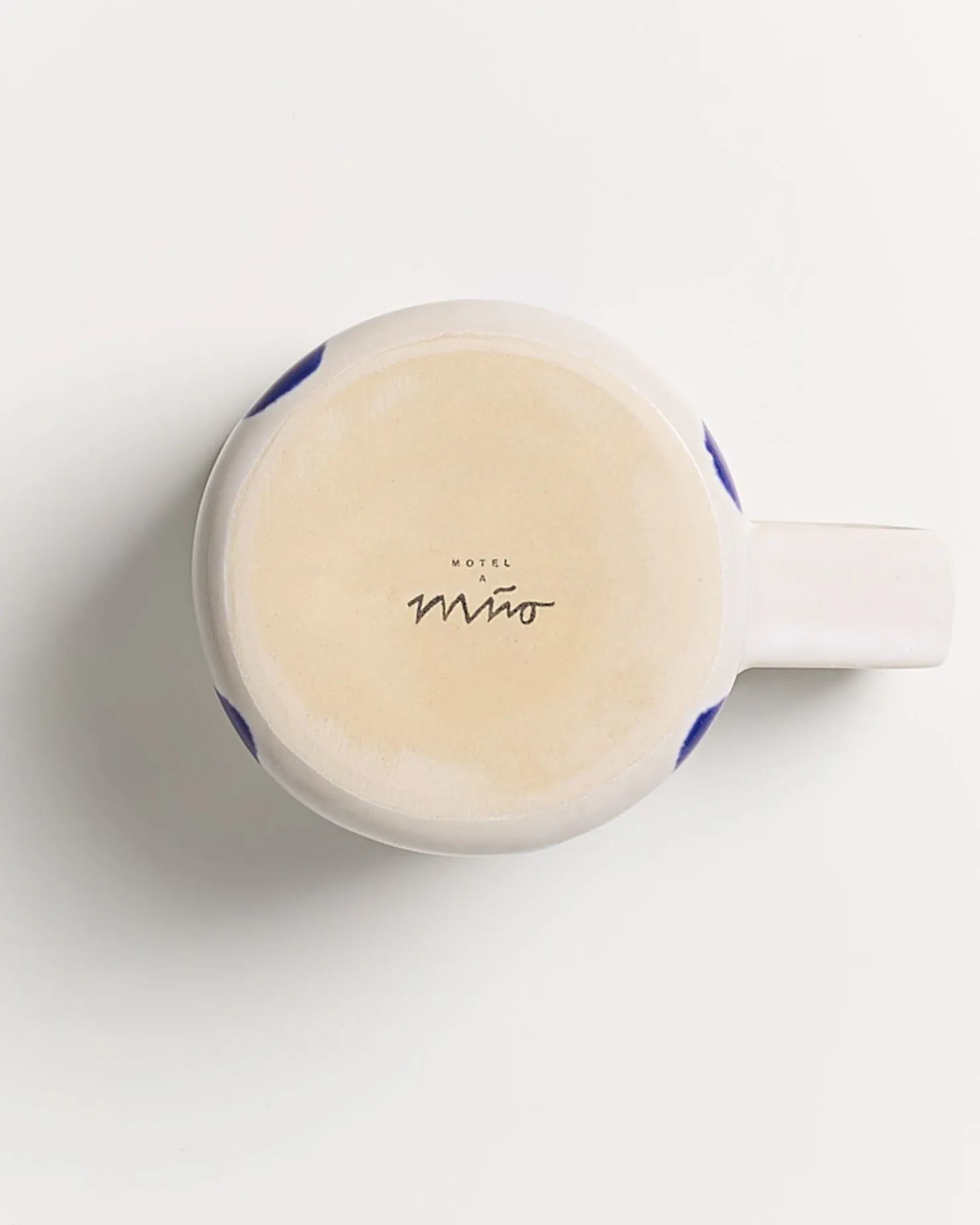 ndoa__mug_blue_dots_14.webp Motel a Miio Große Tassen^Nódoa - Mug blue dots