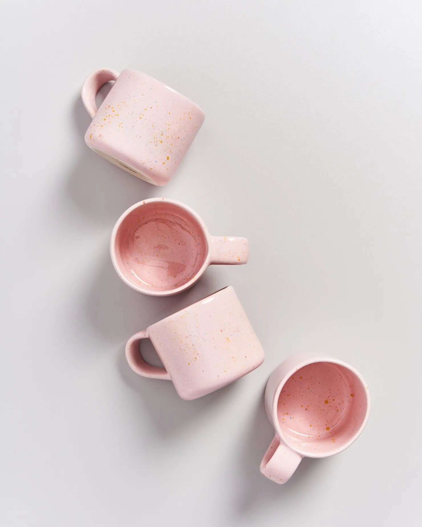 Motel a Miio Große Tassen^Nódoa - Mug pink speckles