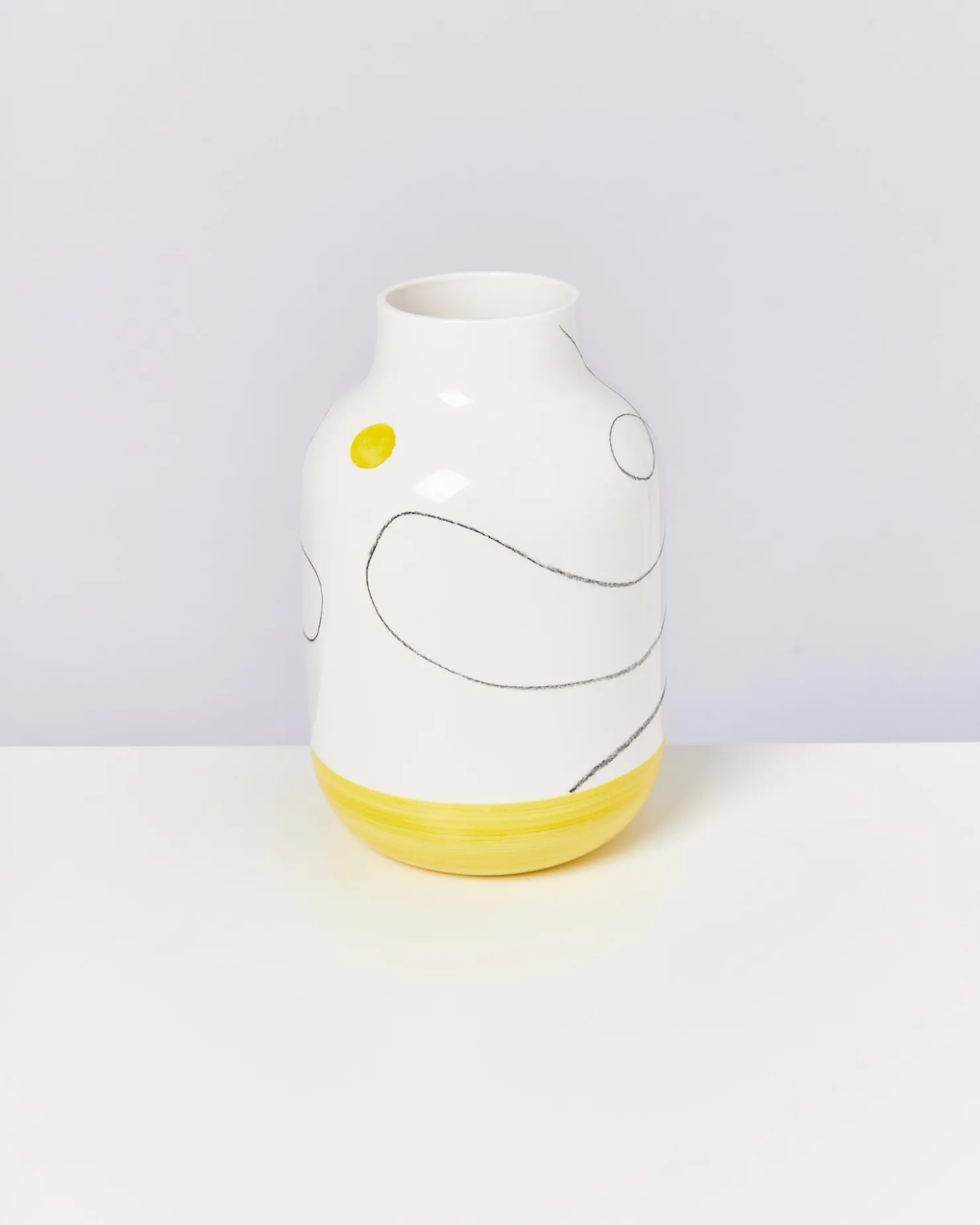 Motel a Miio Große Vasen^Nuno Vase L - Arts white