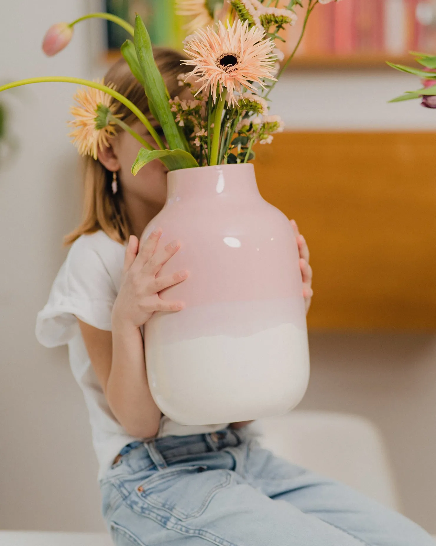 Motel a Miio Große Vasen^Nuno Vase L - pink