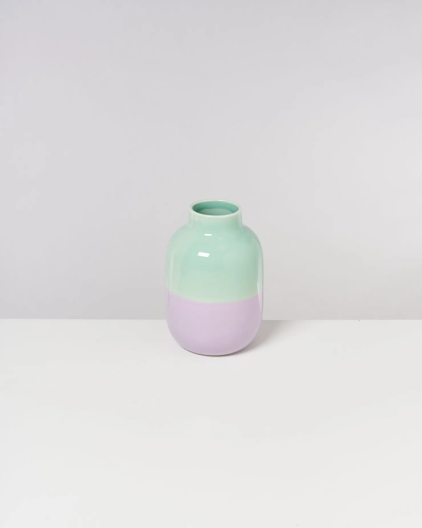 Motel a Miio Mittlere Vasen^Nuno Vase M - Lilac Mint pastellmint lila